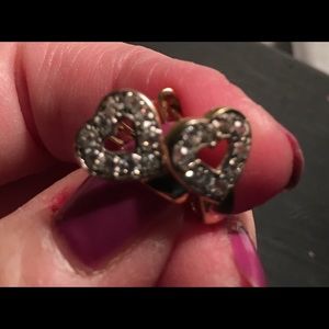 14K GOLD WITH DIAMONDS EARRINGS